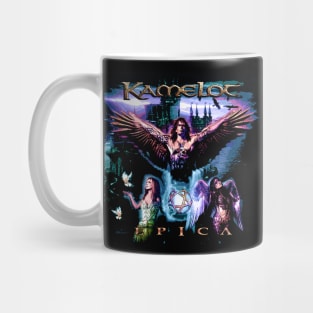 Sacrimony Couture Kamelots Band T-Shirts, Gothic Metal Fantasia for Discerning Fashionistas Mug